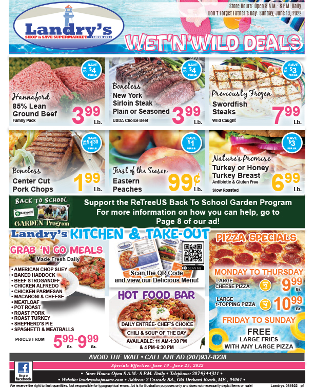 June 19th, 2022 Landry's Shop 'n Save Old Orchard Beach, Maine