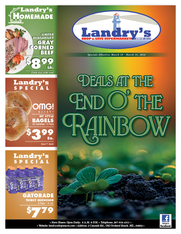 March 10th, 2024 Landry's Shop 'n Save Old Orchard Beach, Maine